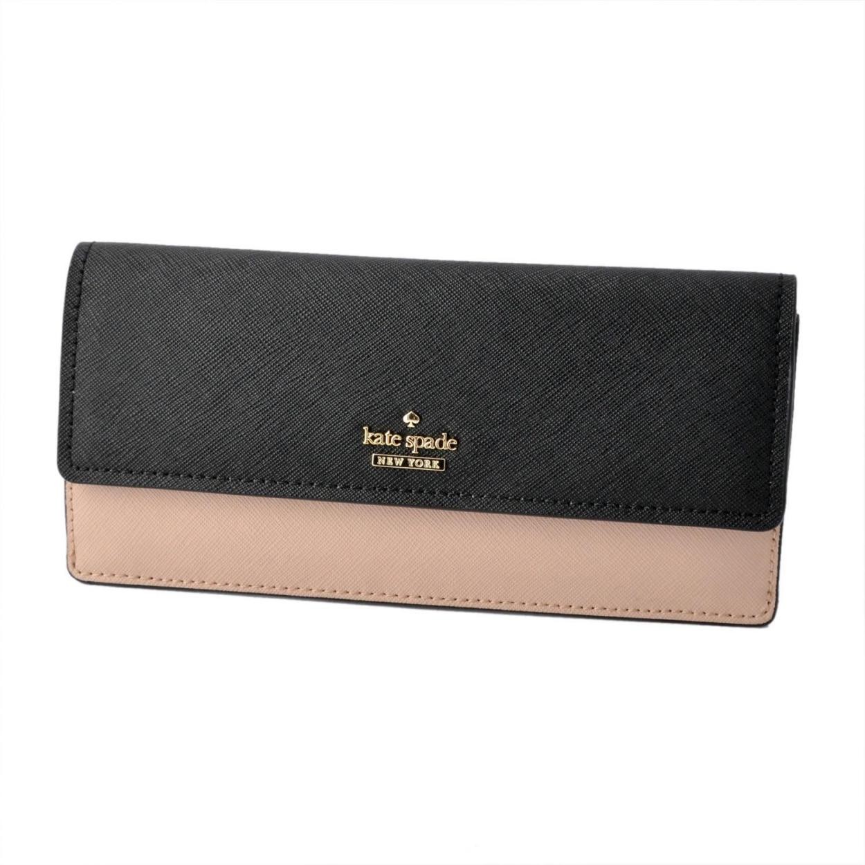 ケイトスペード Kate Spade PWRU5532 234 バイカラー 二つ折り長財布 CAMERON STREET alli