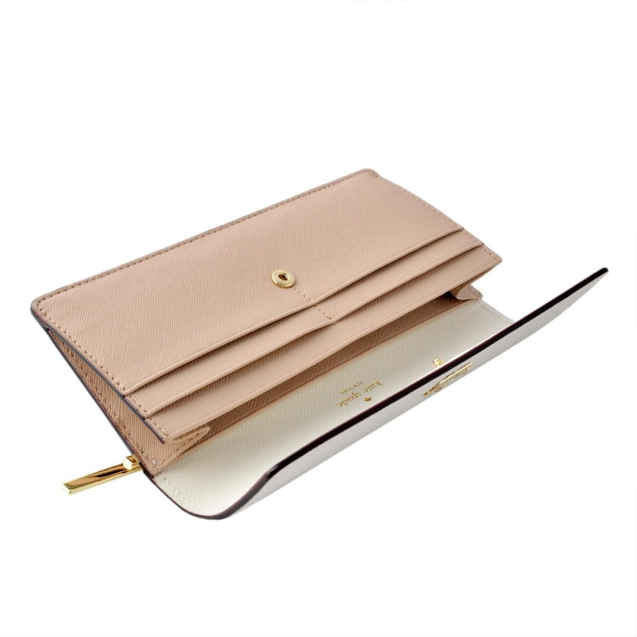 ケイトスペード Kate Spade PWRU5532 189 バイカラー 二つ折り長財布 CAMERON STREET alli
