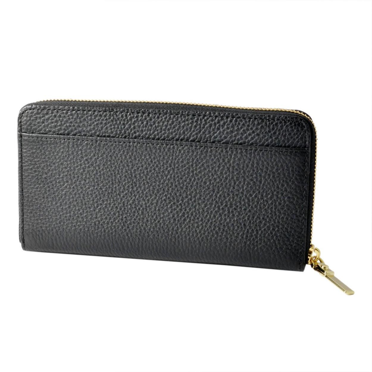 ケイトスペード Kate Spade PWRU5743 001 型抜き ラウンドファスナー長財布 SWANSON COURT lacey