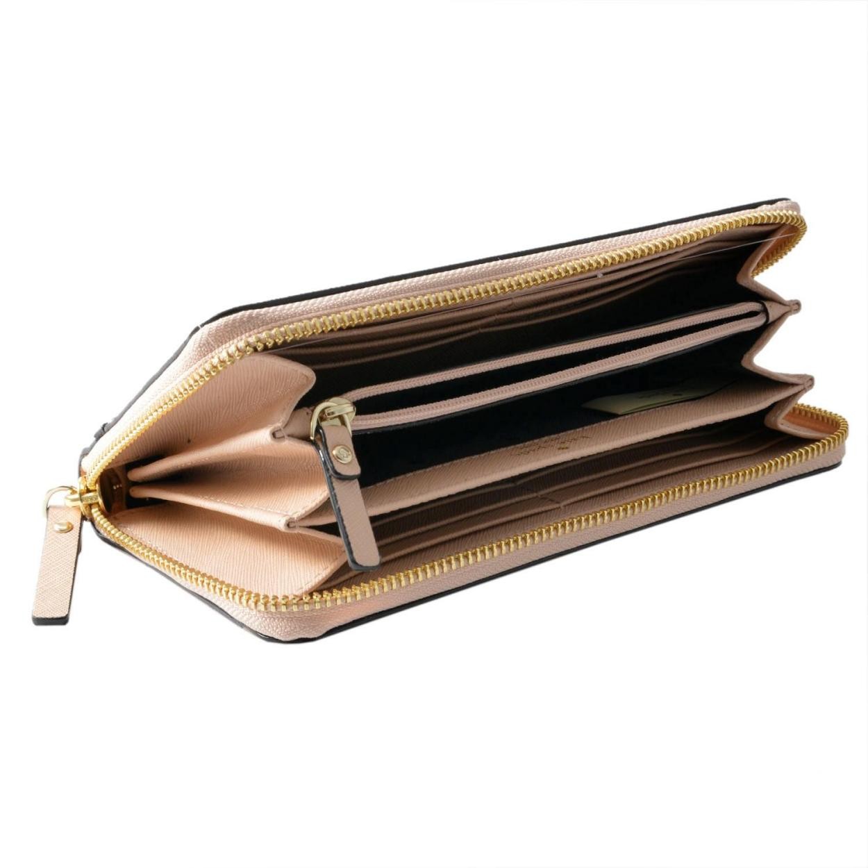 ケイトスペード Kate Spade PWRU5725 287 リボンモチーフ ラウンドファスナー長財布 CONNORS LANE lacey