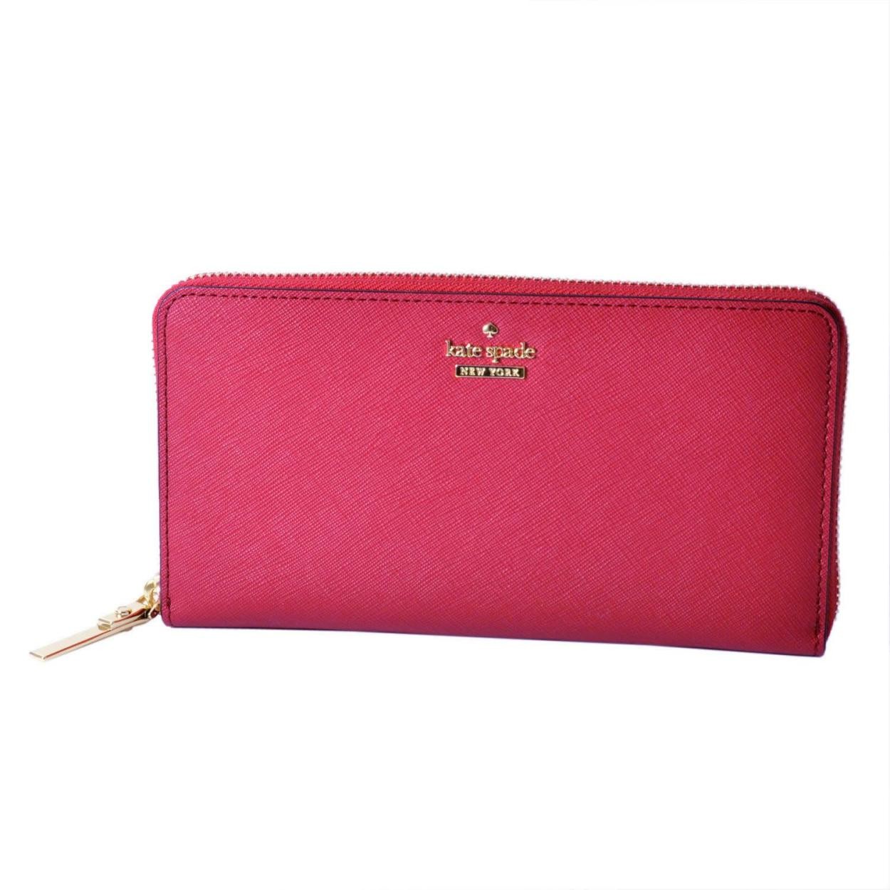 ケイトスペード Kate Spade PWRU5073 638 ラウンドファスナー長財布 CAMERON STREET lacey