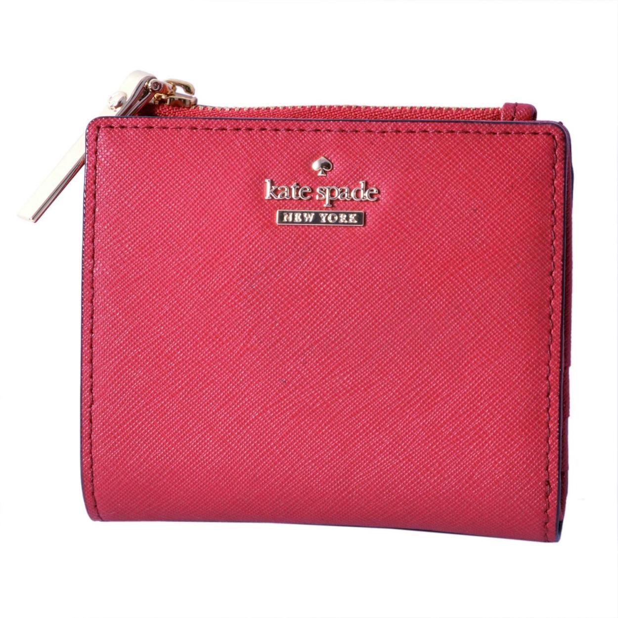ケイトスペード Kate Spade PWRU5451 638 パスケース付 二つ折り ミニ財布 CAMERON STREET adalyn