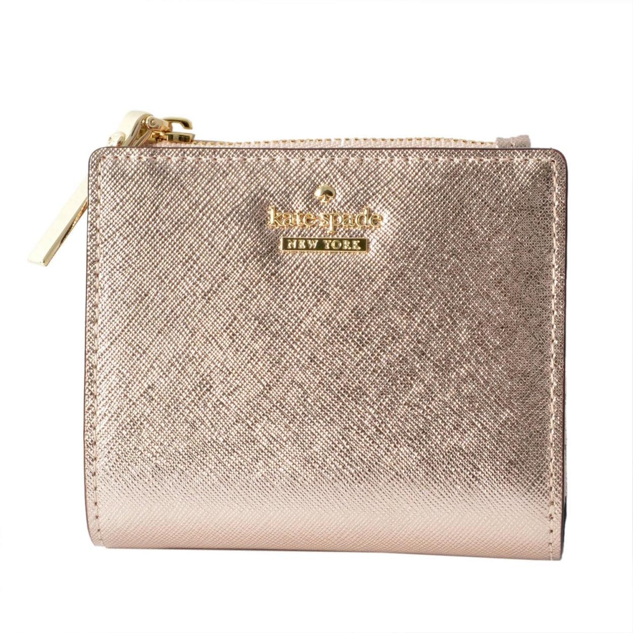 ケイトスペード Kate Spade PWRU5451 705 パスケース付 二つ折り ミニ財布 CAMERON STREET adalyn