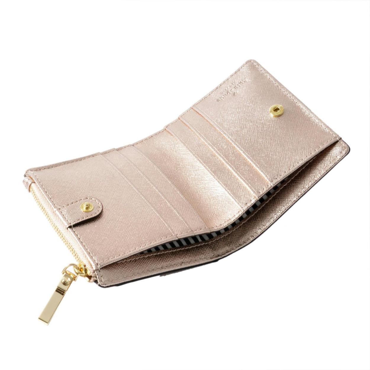 ケイトスペード Kate Spade PWRU5451 705 パスケース付 二つ折り ミニ財布 CAMERON STREET adalyn