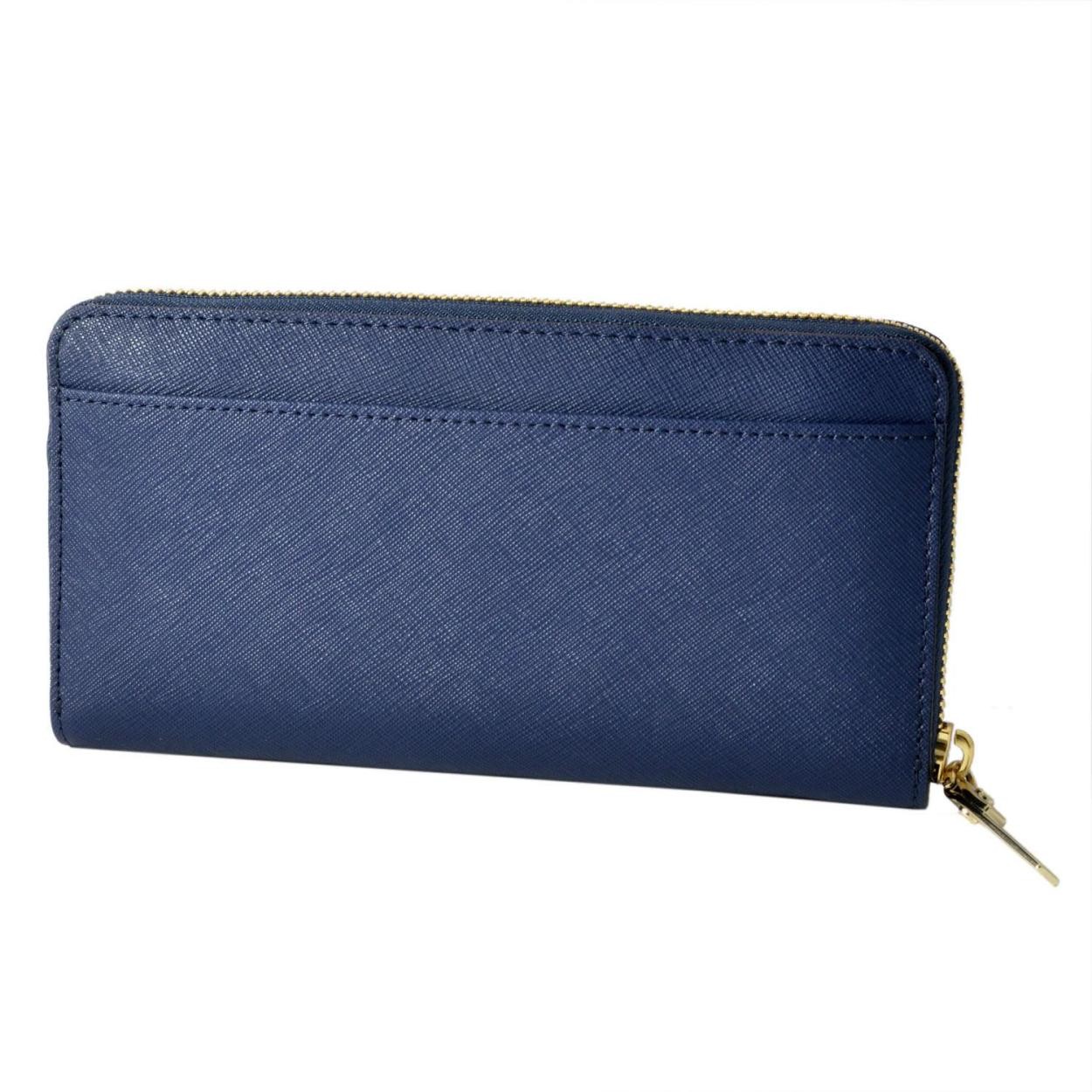 ケイトスペード Kate Spade PWRU5962 449 リボン＆ラインストーン ラウンドファスナー長財布 ELLIOTT STREET lacey