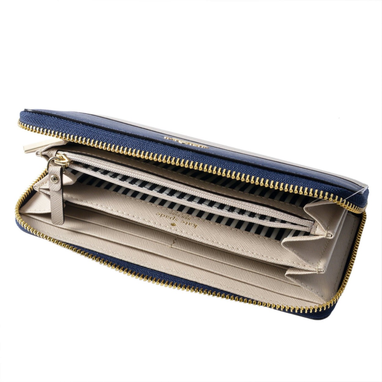 ケイトスペード Kate Spade PWRU5073 405 バイカラー ラウンドファスナー長財布 CAMERON STREET lacey