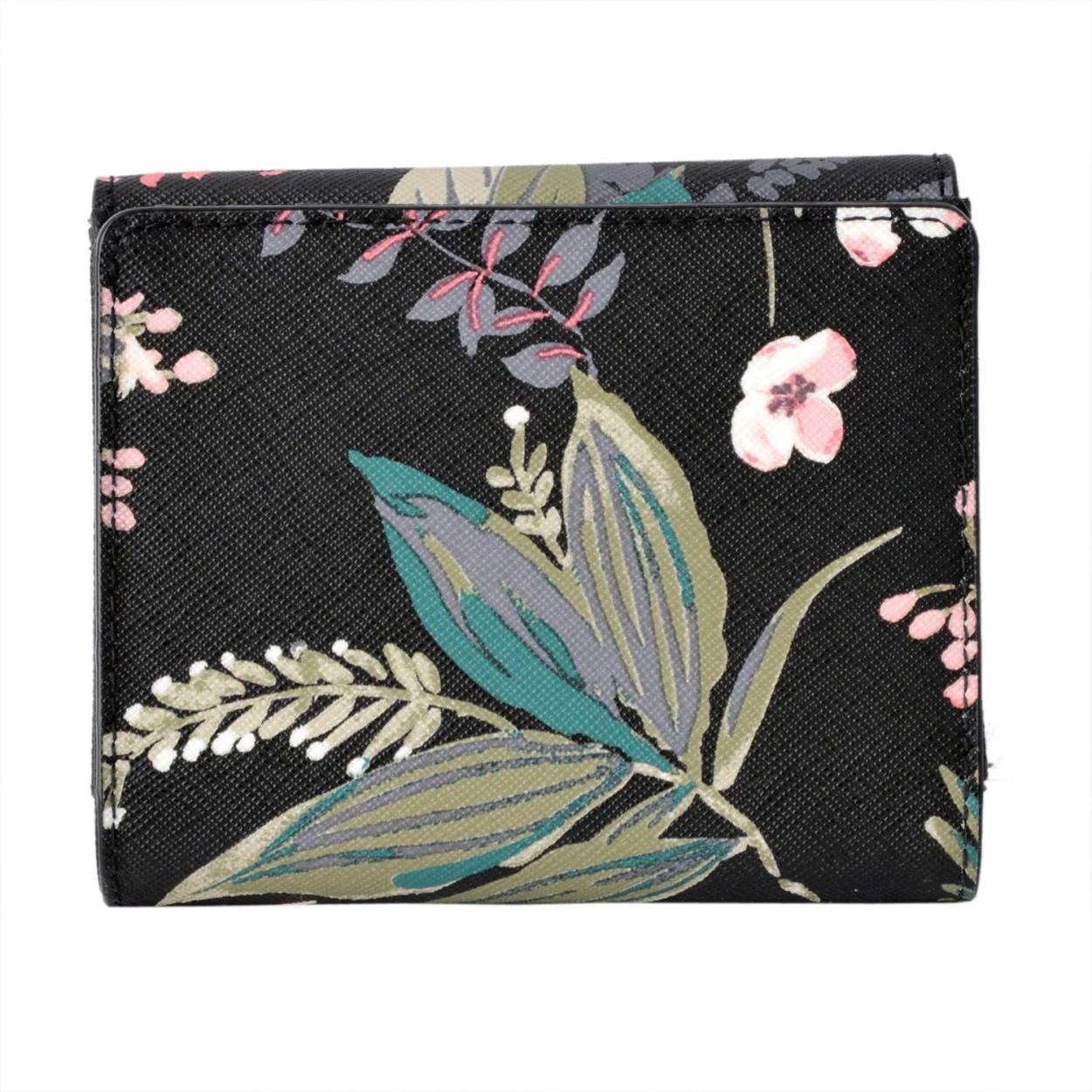 ケイトスペード Kate Spade PWRU6218 098 ボタニカルプリント 三つ折り財布 CAMERON STREET BOTANICAL tavy