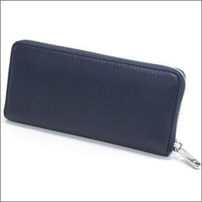 マークバイマークジェイコブス M0005350 484 India Ink New Q  Slim Zip Around ラウンドファスナー長財布 イタリアンカウレザー ≪2015AW≫