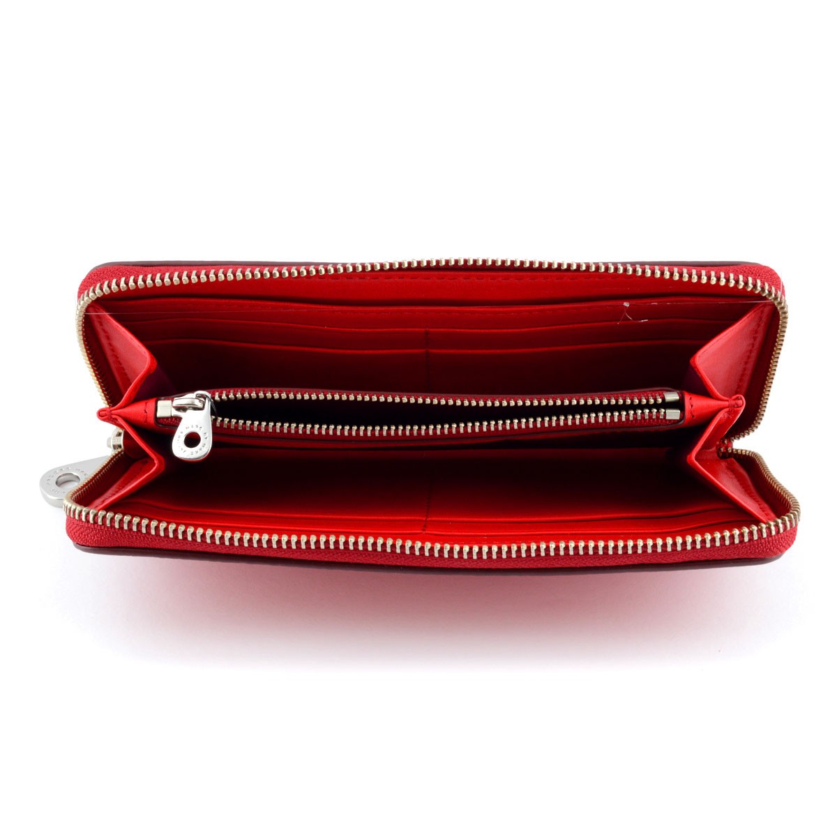 マークバイマークジェイコブス MARC BY MARC JACOBS M0007202-612 Cambridge Red New Too Hot To Handle， Slim Zip Around ラウンドファスナー長財布 ≪2015AW≫