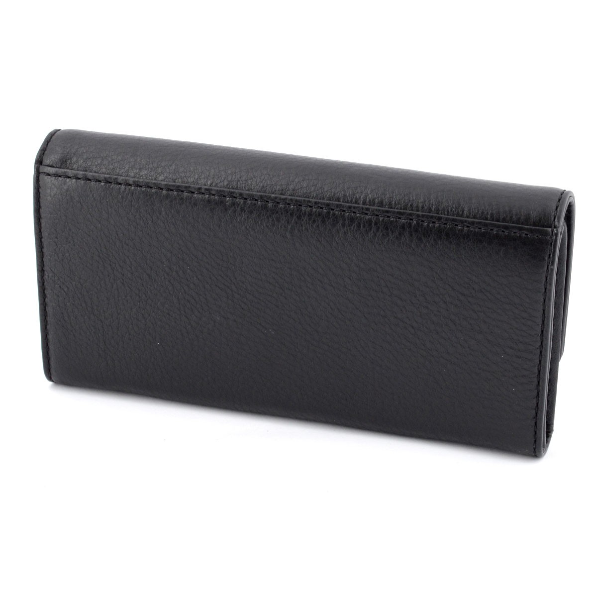 マークバイマークジェイコブス MARC BY MARC JACOBS M0007203-001 Black New Too Hot To Handle Long Trifold パスケース付 三つ折り長財布  ≪2015AW≫