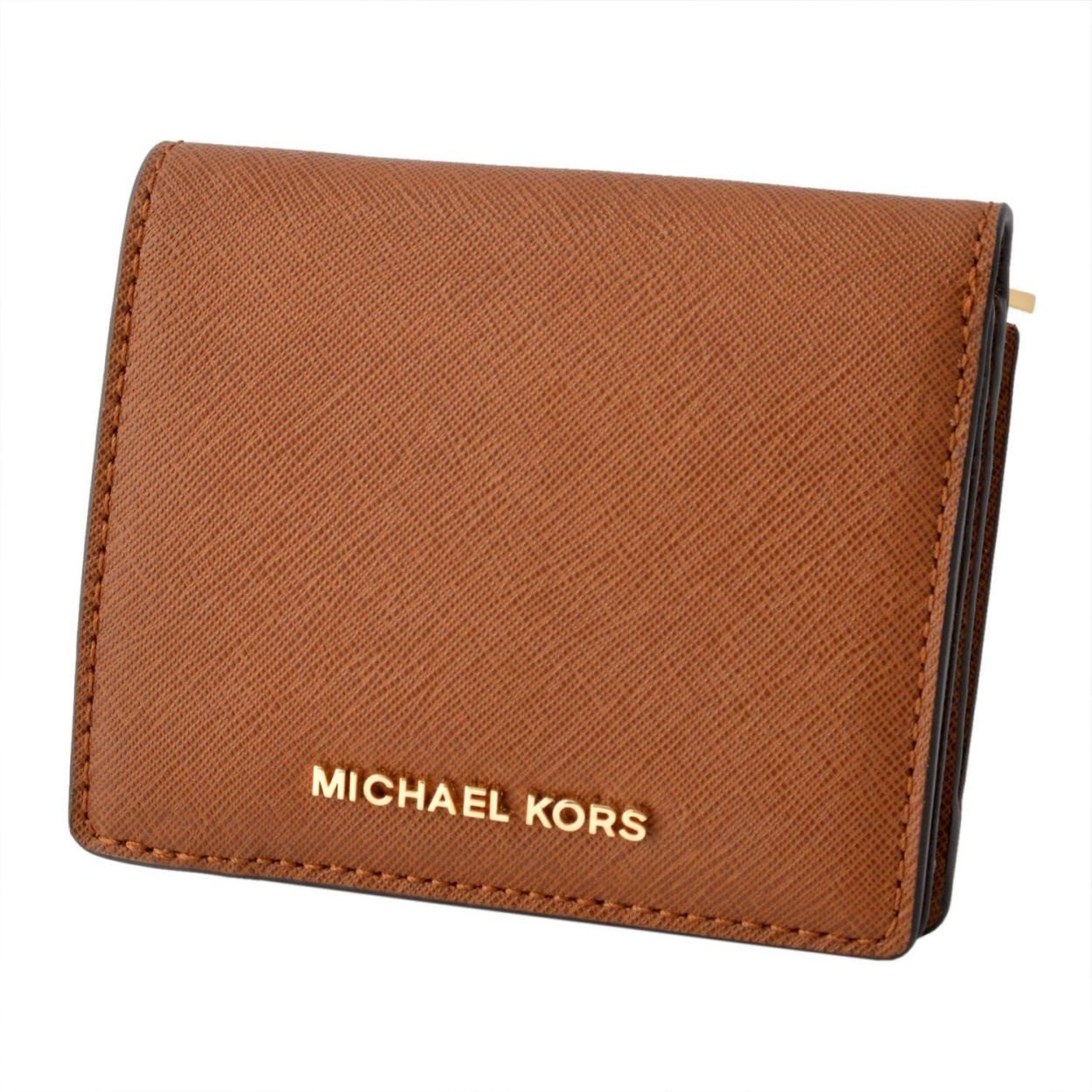 マイケルコース MICHAEL KORS 32T6GTVD2L Luggage パスケース付 二つ折り財布 カードケース JET SET TRAVEL