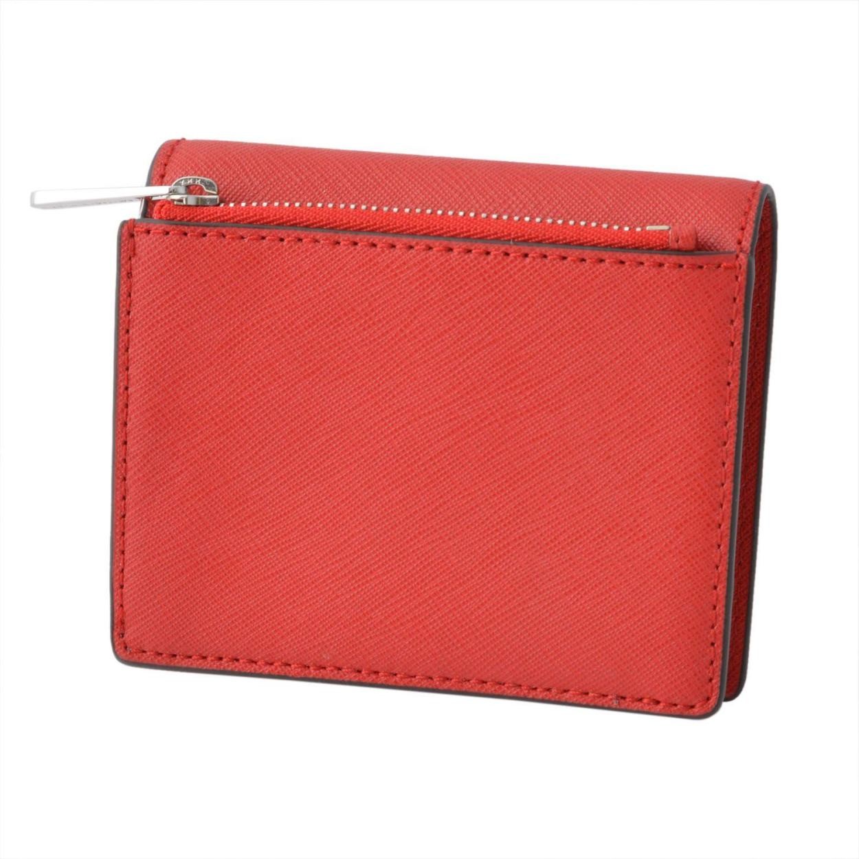 マイケルコース MICHAEL KORS 32T6STVD2L Bright Red パスケース付 二つ折り財布 カードケース JET SET TRAVEL