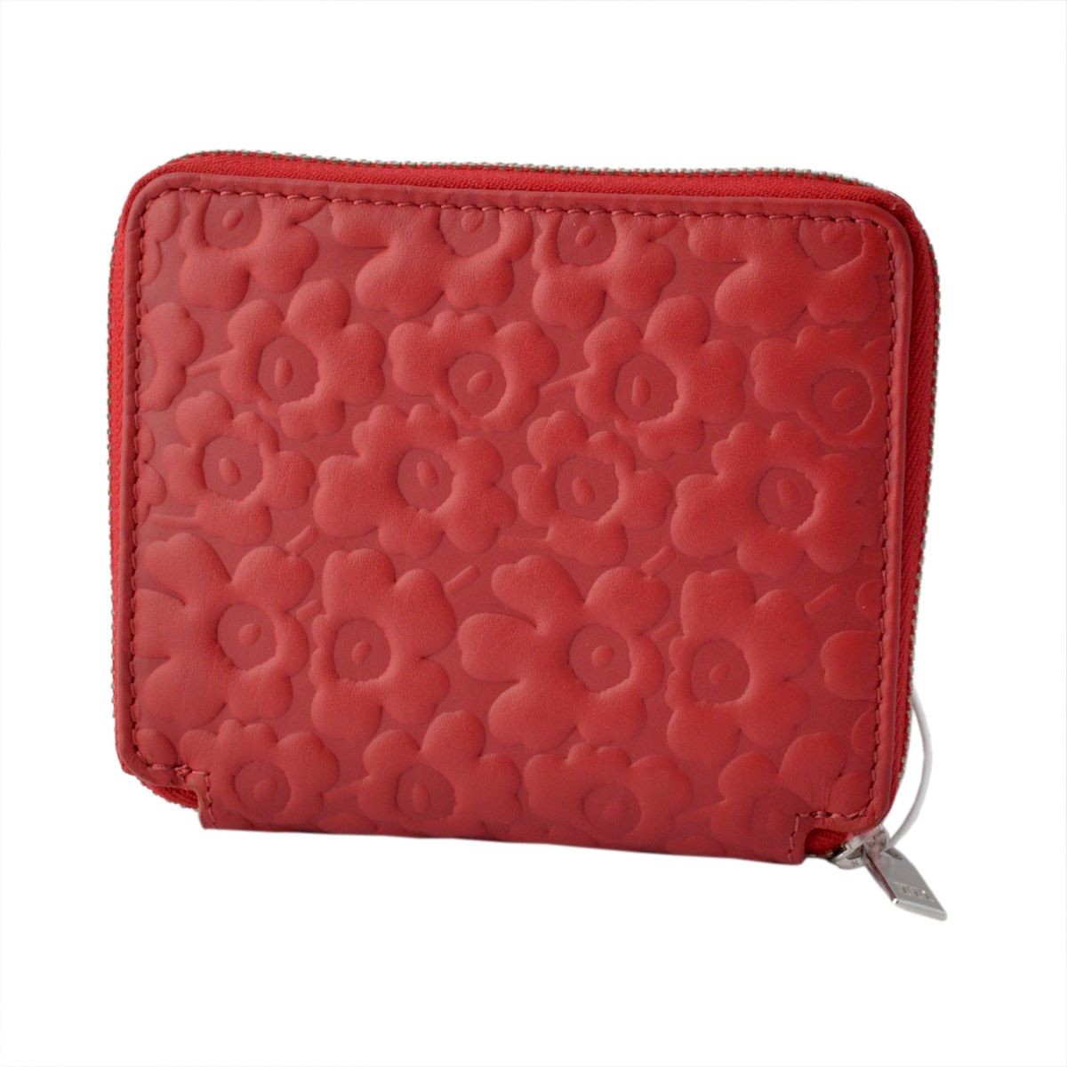 マリメッコ marimekko 043649 333 エンボス ウニッコ型押しレザー コインケース 小銭＆カード入れ EMBOSSED-UNIKKO PETRA