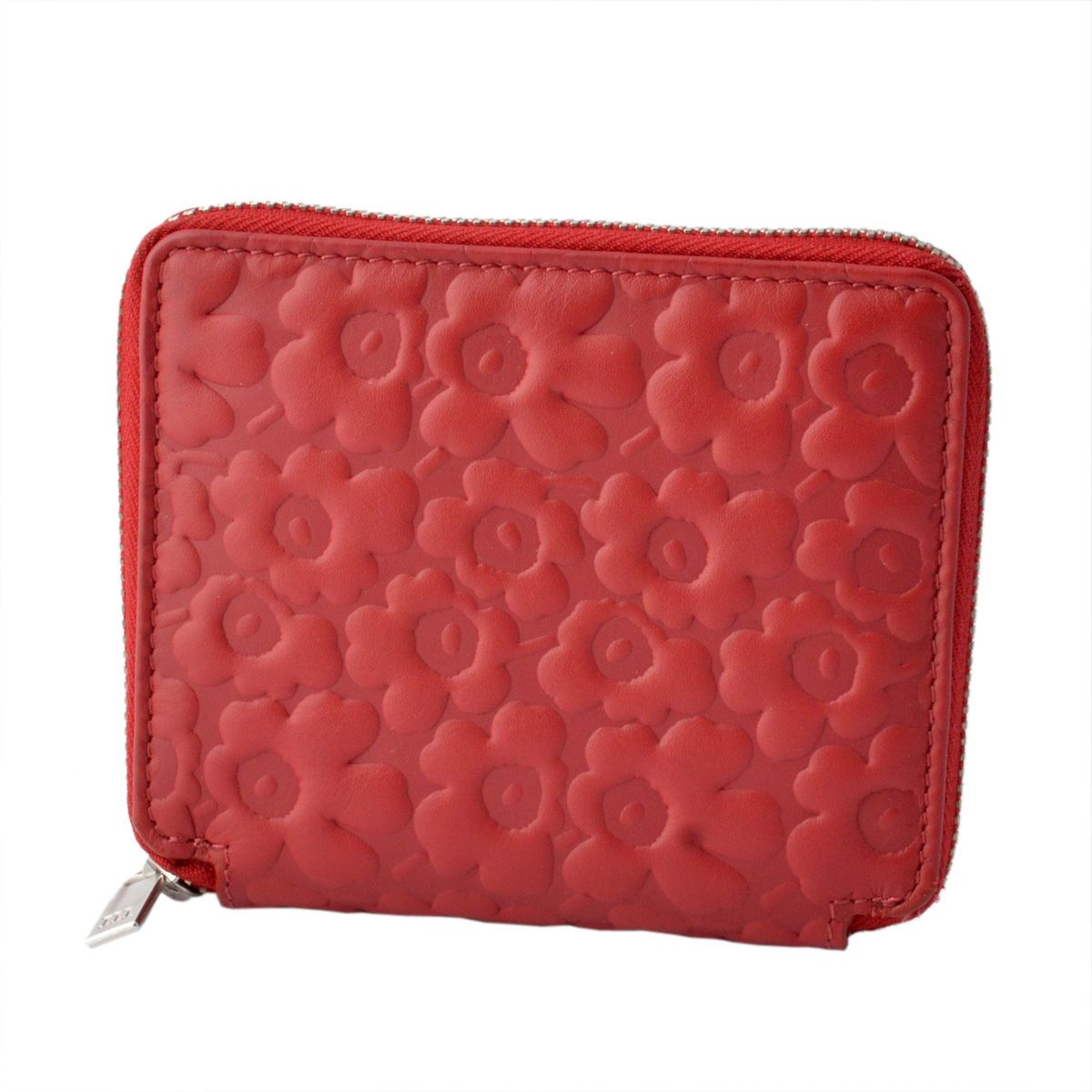 マリメッコ marimekko 043649 333 エンボス ウニッコ型押しレザー コインケース 小銭＆カード入れ EMBOSSED-UNIKKO PETRA