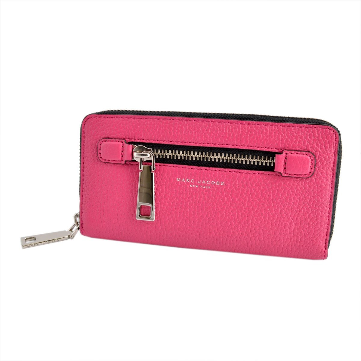 マークジェイコブス MARC JACOBS M0008449 658 Begonia ラウンドファスナー長財布 Gotham Standard Continental Wallet