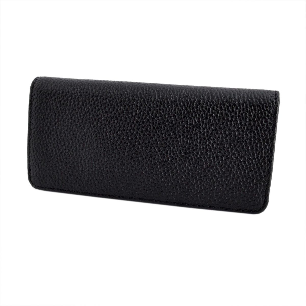 マークジェイコブス MARC JACOBS M0008451 001 Black 二つ折り長財布 Gotham Open Face Wallet