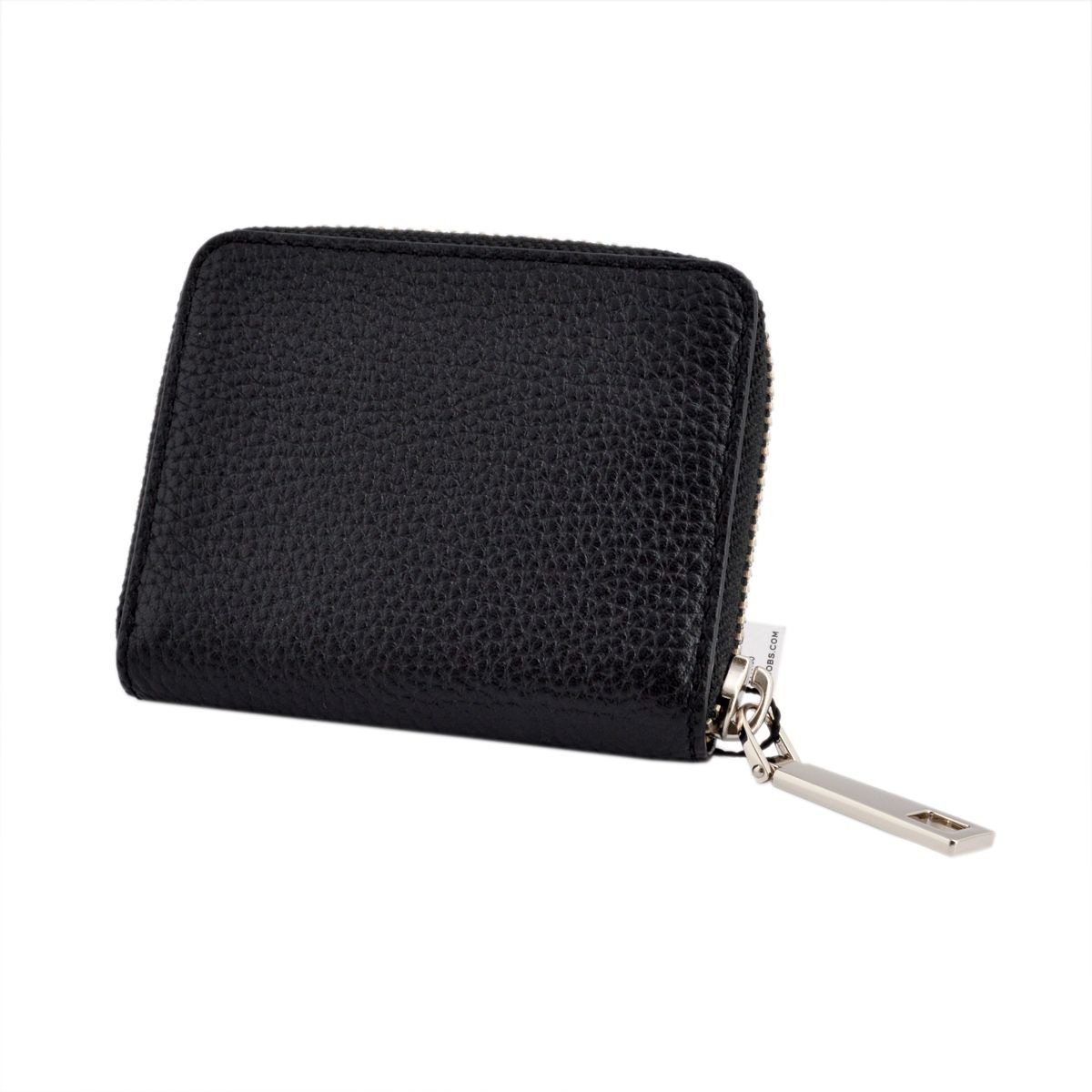 マークジェイコブス MARC JACOBS M0008457 001 Black ラウンドファスナー小銭入れ コインケース  Gotham Zip Card Case