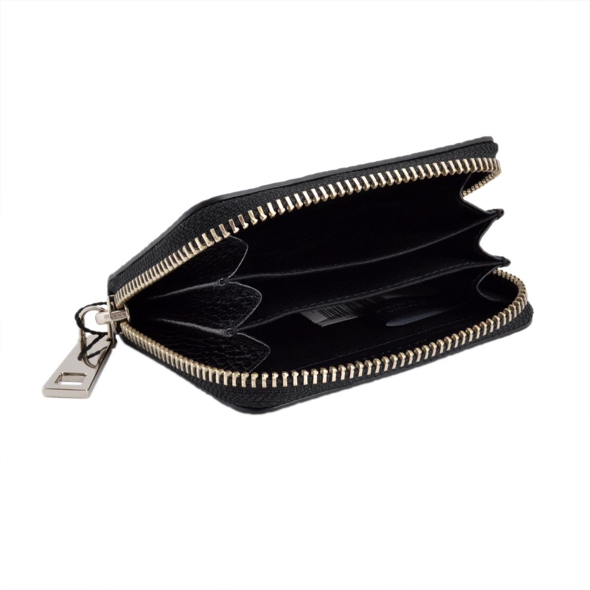 マークジェイコブス MARC JACOBS M0008457 001 Black ラウンドファスナー小銭入れ コインケース  Gotham Zip Card Case