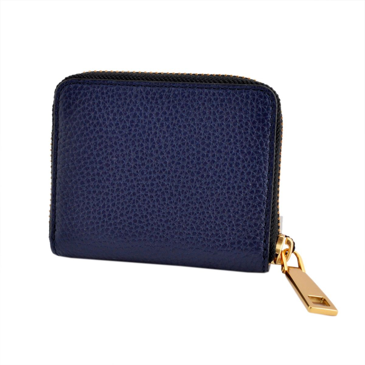 マークジェイコブス MARC JACOBS M0008457 415 Midnight Blue ラウンドファスナー小銭入れ コインケース  Gotham Zip Card Case