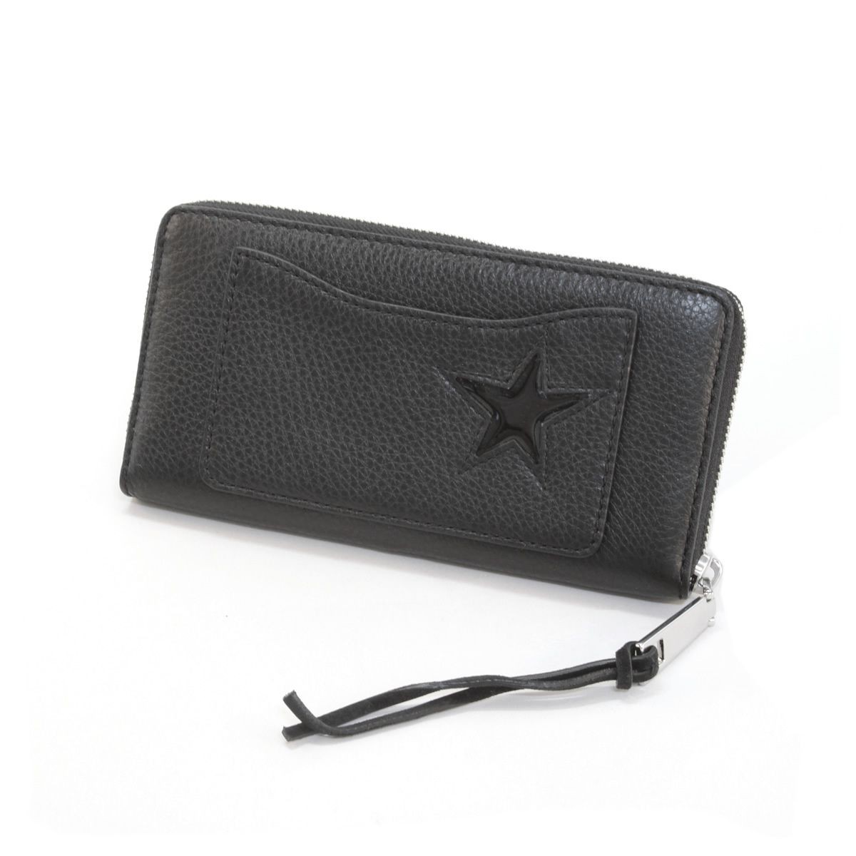 マークジェイコブス MARC JACOBS M0009527-002 Black Multi スターパッチワーク ラウンドファスナー長財布 Star Patchwork Standard Continental Wallet