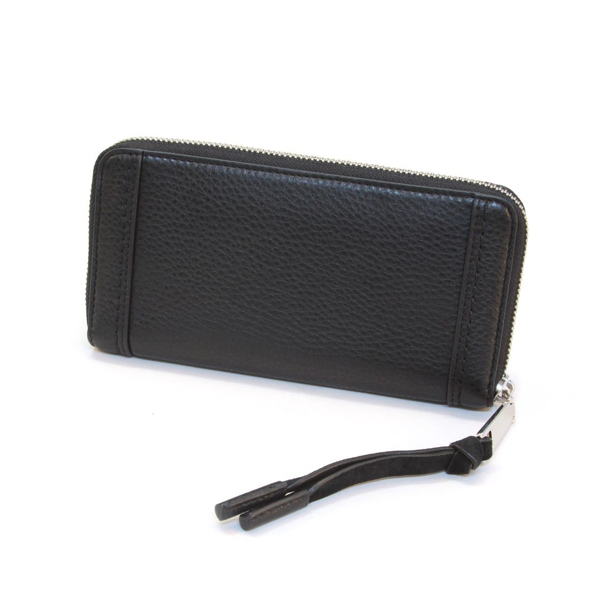 マークジェイコブス MARC JACOBS M0009555-001 Black サイドステッチ ラウンドファスナー長財布 Maverick Standard Continental Wallet