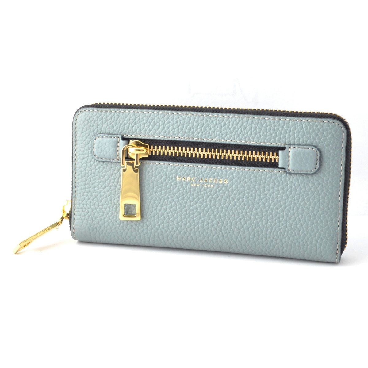 マークジェイコブス MARC JACOBS M0008449-453 Dolphin Blue ゴッサム ラウンドファスナー長財布 Gotham Standard Continental Wallet