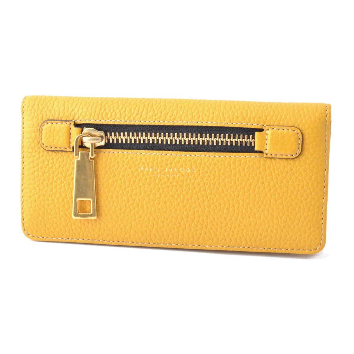 マークジェイコブス MARC JACOBS M0008451-720 Rustic Yellow ゴッサム 二つ折り長財布 Gotham Open Face Wallet