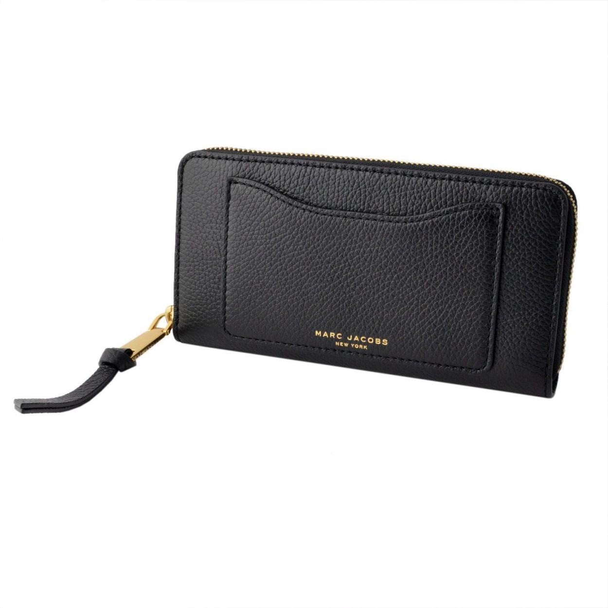 マークジェイコブス MARC JACOBS M0008168-001 Black  リクルート ラウンドファスナー長財布 Recruit Standard Continental Wallet