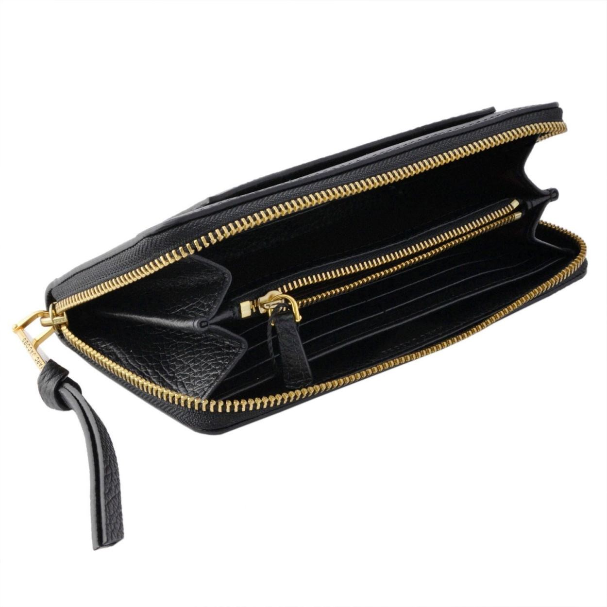 マークジェイコブス MARC JACOBS M0008168-001 Black  リクルート ラウンドファスナー長財布 Recruit Standard Continental Wallet