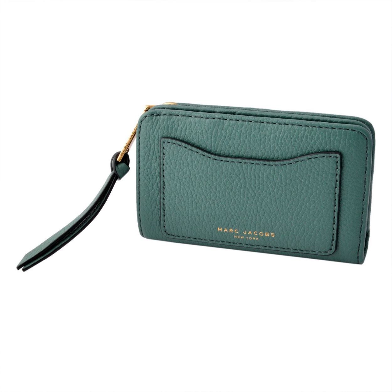 マークジェイコブス MARC JACOBS M0008172-435 Hazy Blue リクルート 二つ折り財布 Recruit Compact Wallet