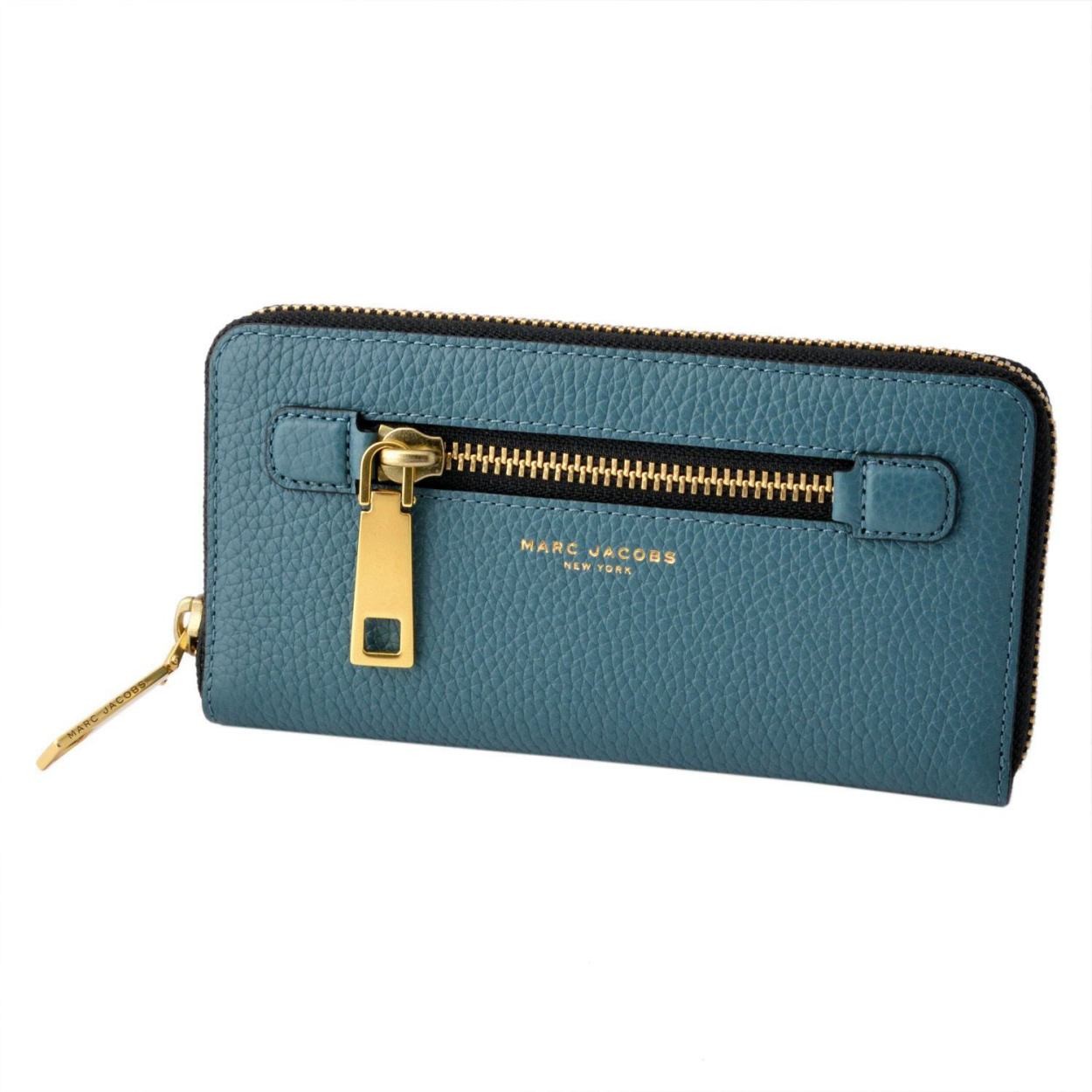 マークジェイコブス MARC JACOBS M0008449-432 Pacific ゴッサム ラウンドファスナー長財布 Gotham Standard Continental Wallet