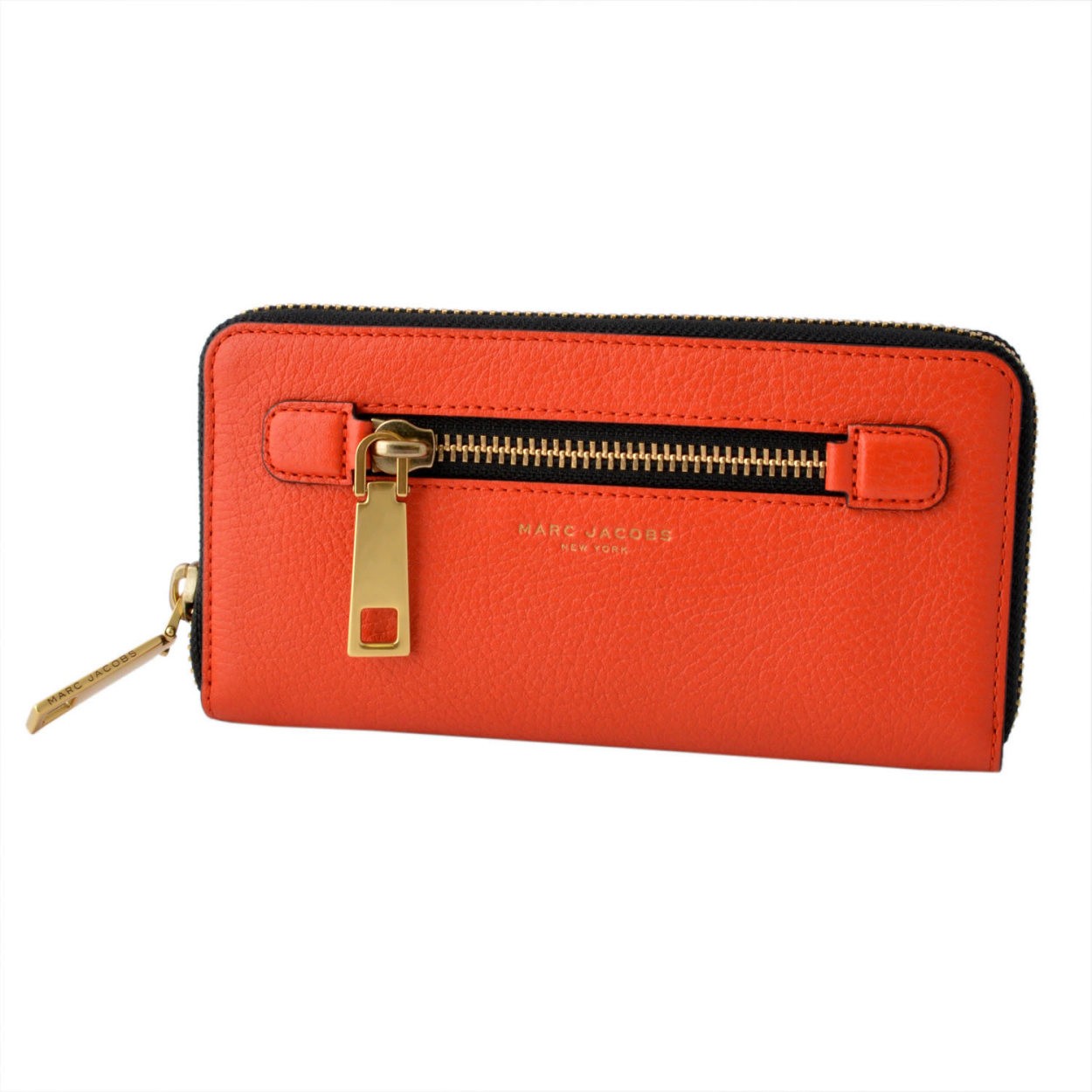マークジェイコブス MARC JACOBS M0008449-627 Lava Red ゴッサム ラウンドファスナー長財布 Gotham Standard Continental Wallet