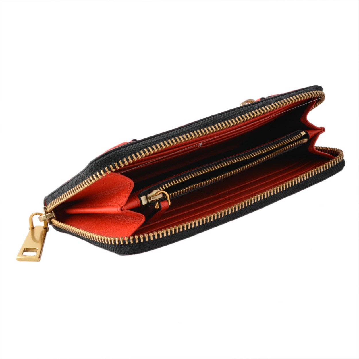 マークジェイコブス MARC JACOBS M0008449-627 Lava Red ゴッサム ラウンドファスナー長財布 Gotham Standard Continental Wallet