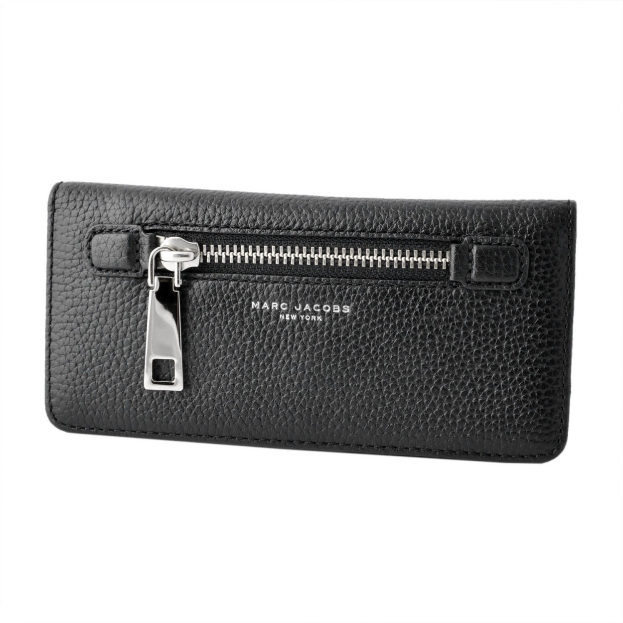 マークジェイコブス MARC JACOBS M0008451-001 Black  ゴッサム 二つ折り長財布 Gotham Open Face Wallet