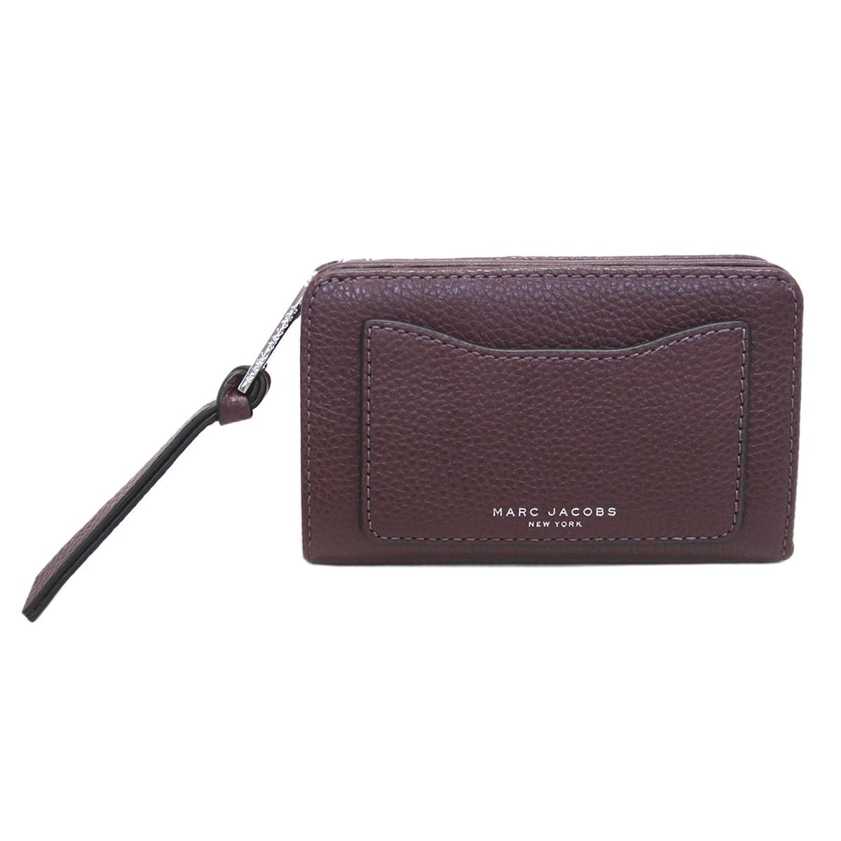 マークジェイコブス MARC JACOBS M0008172-538 Black Berry Ｌ字ファスナー小銭入れ付 二つ折り財布 Ｒecruit Ｃompact Ｗallet