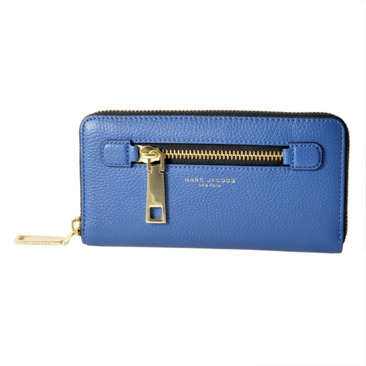 マークジェイコブス MARC JACOBS M0008449-476 Vintage Blue ゴッサム ラウンドファスナー長財布 Gotham Standard Continental Wallet