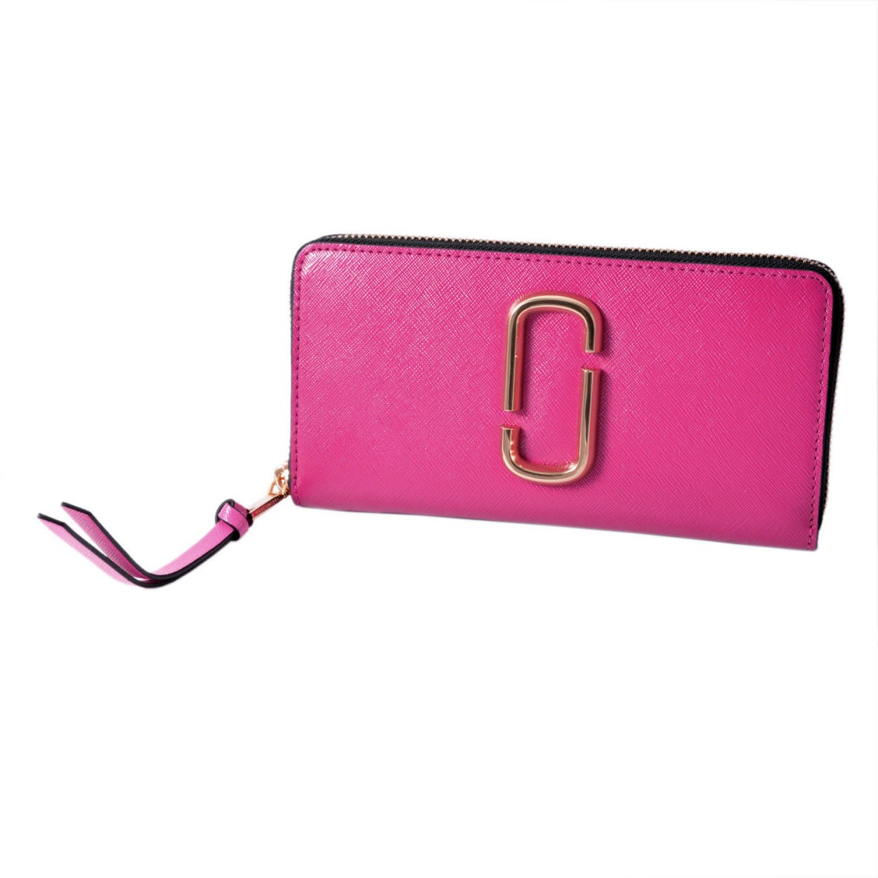 マークジェイコブス MARC JACOBS M0013352-639 Hibiscus Multi ダブルJロゴ スナップショット カラーブロック ラウンドファスナー長財布 Snapshot