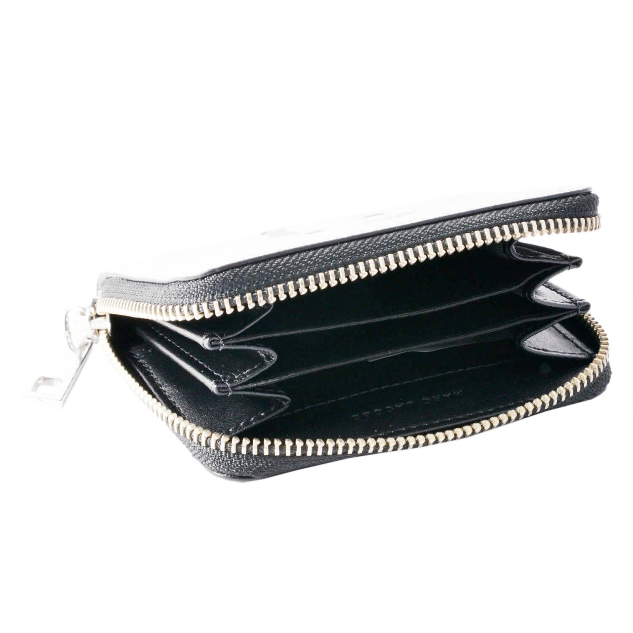 マークジェイコブス MARC JACOBS M0013299-098 Silver Multi ダブルJロゴ メタリック カラーブロック コインケース 小銭入れ Double J metallic