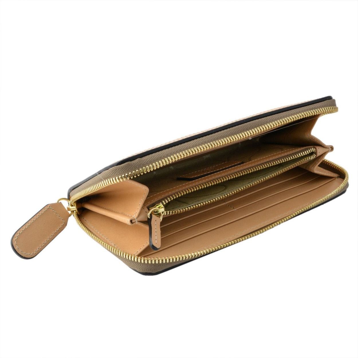 オーラカイリー Orla Kiely 17SBSEM122 Black フラワー刺繍 ラウンドファスナー長財布 SUEDE EMBROIDERY Big Zip Wallet