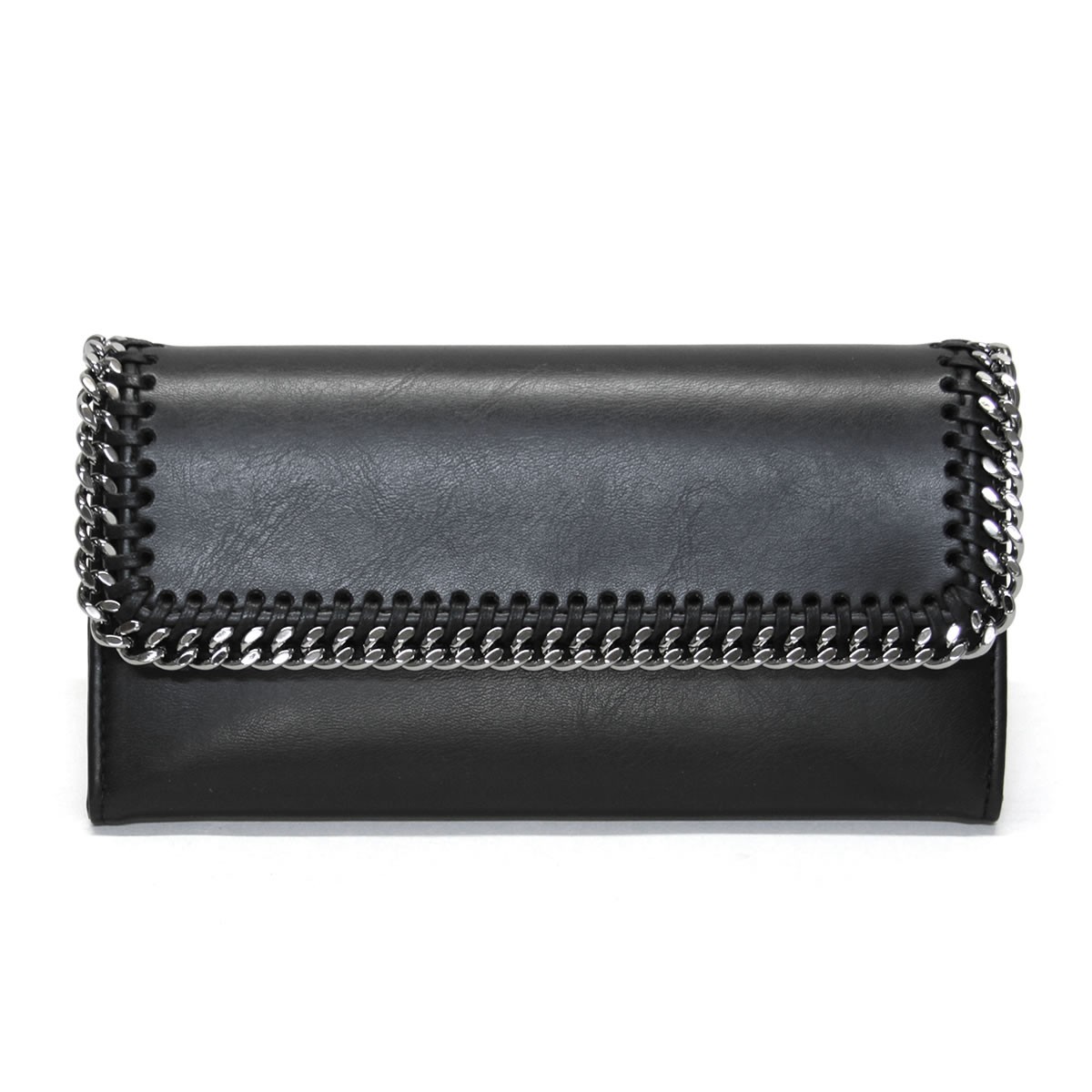 ステラマッカートニー STELLA McCARTNEY 430999 W9955 1063 ファラベラ ボックス 二つ折り長財布 Flap Wallet Falabella Box