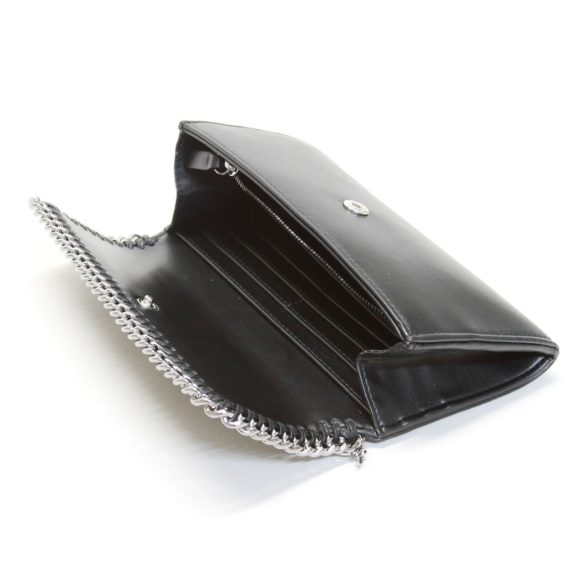 ステラマッカートニー STELLA McCARTNEY 430999 W9955 1063 ファラベラ ボックス 二つ折り長財布 Flap Wallet Falabella Box