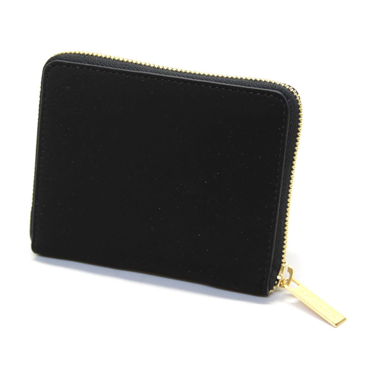 ステラマッカートニー STELLA McCARTNEY 431021 W8140 1000 スター 星型パッチワーク ジップ 二つ折り財布 Wallet Gold Stars