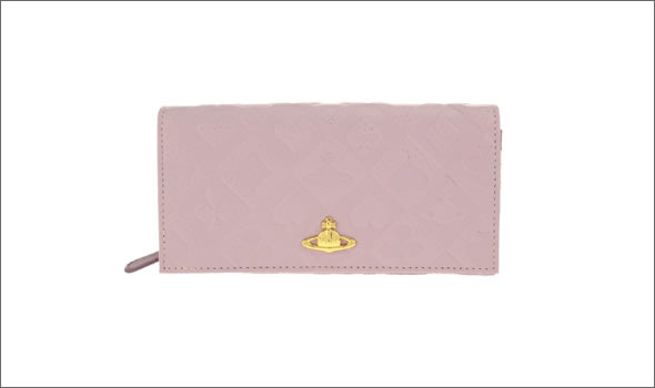 ヴィヴィアン ウエストウッド ≪取り寄せ商品≫ トランプマーク・ロゴ型押し  パスケース付 二つ折り長財布 1032V-MONTECARLO/CIP