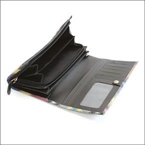 ヴィヴィアン ウエストウッド  ダービー チェック柄 パスケース付 二つ折り長財布 DERBY 1032V30V N32 MAC KAT