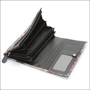 ヴィヴィアン ウエストウッド  ダービー チェック柄 パスケース付 二つ折り長財布 DERBY 1032V30V E31 NEW EXHIBITION