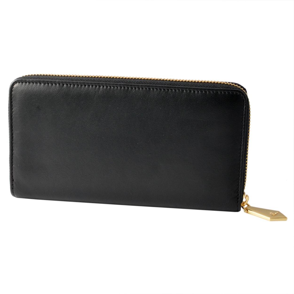 ヴィヴィアン ウエストウッド Vivienne WestWood P.FOGLIO 5140V126V NAPPA BLACK ラウンドファスナー長財布