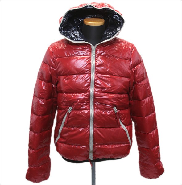 デュベティカ 152-U.2251.00/1035.R DIONISIO 405 ROSSO GRAN ≪2015AW≫ディオニシオ メンズ フード付 フルジップ ダウンジャケット グースダウン フーデッドブルゾン
