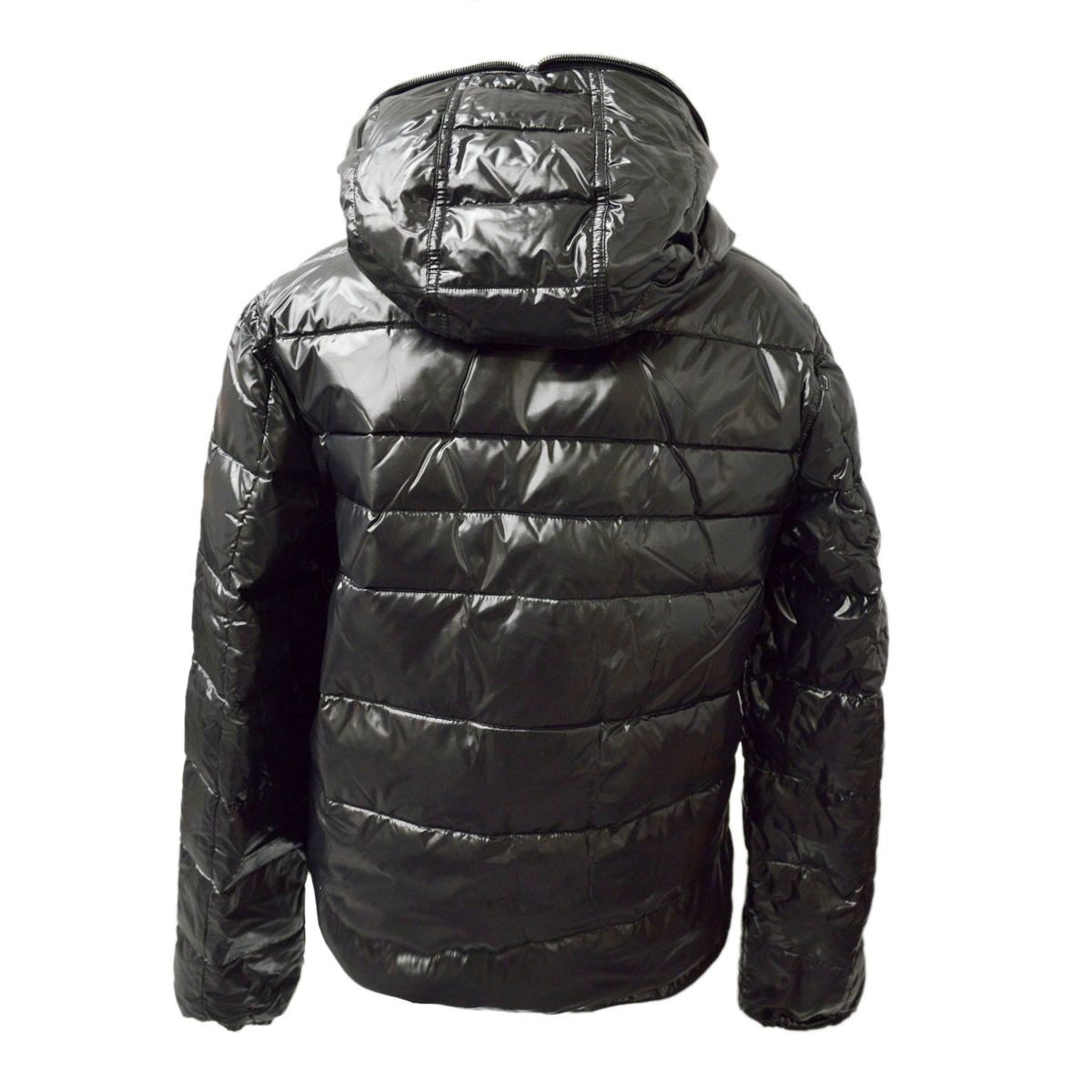 デュベティカ DUVETICA RACIO 999 ALL-ALLBLACK 162-U.3600.00/1035.R ≪2016AW≫ラチオ メンズ ダウンジャケット フード付 フルジップ グースダウン フーデッドブルゾン