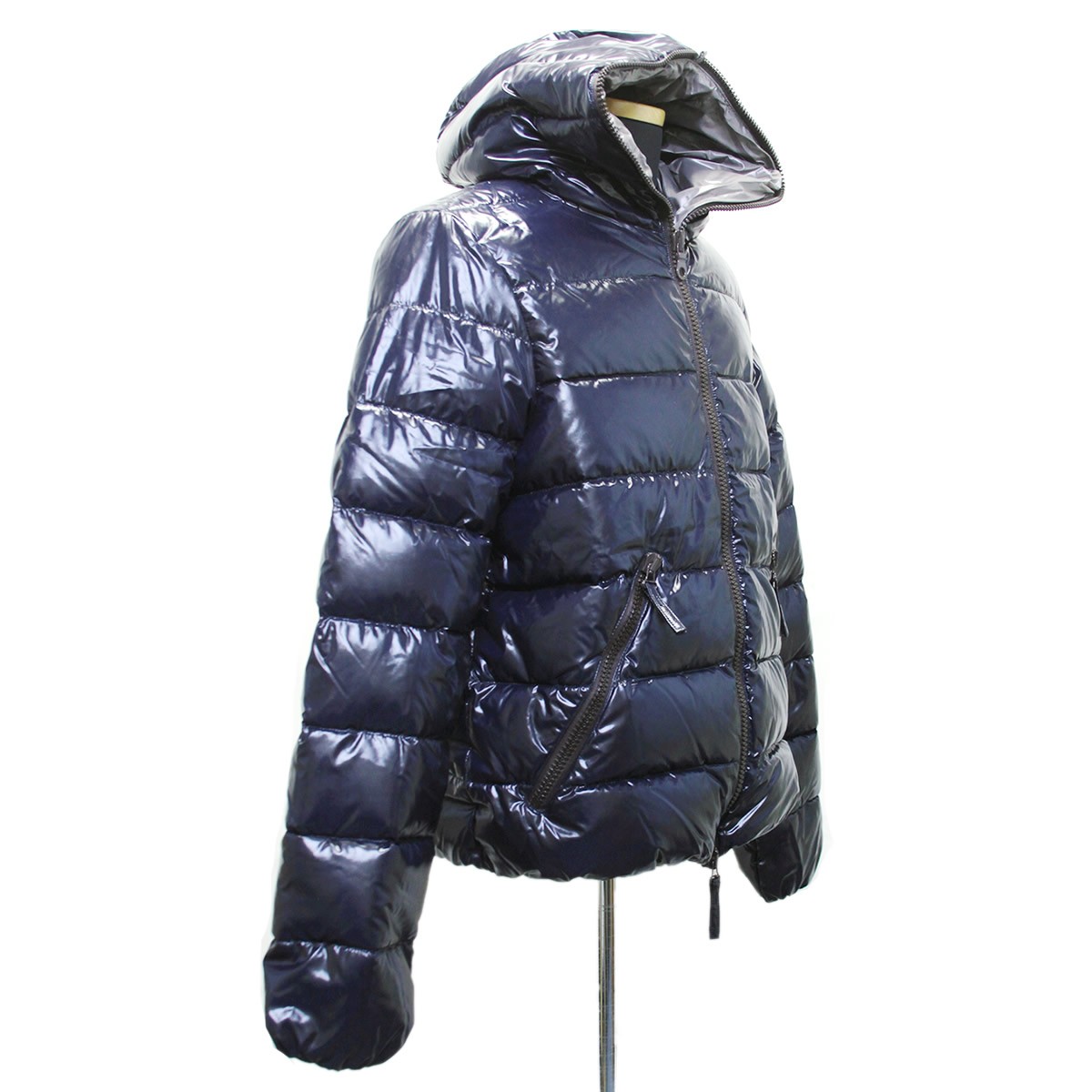 デュベティカ DUVETICA DIONISIO 770 BLU NAVY 172-U.2251N00/1035.R ≪2017AW≫ディオニシオ メンズ フード付 フルジップ ダウンジャケット グースダウン フーデッドブルゾン