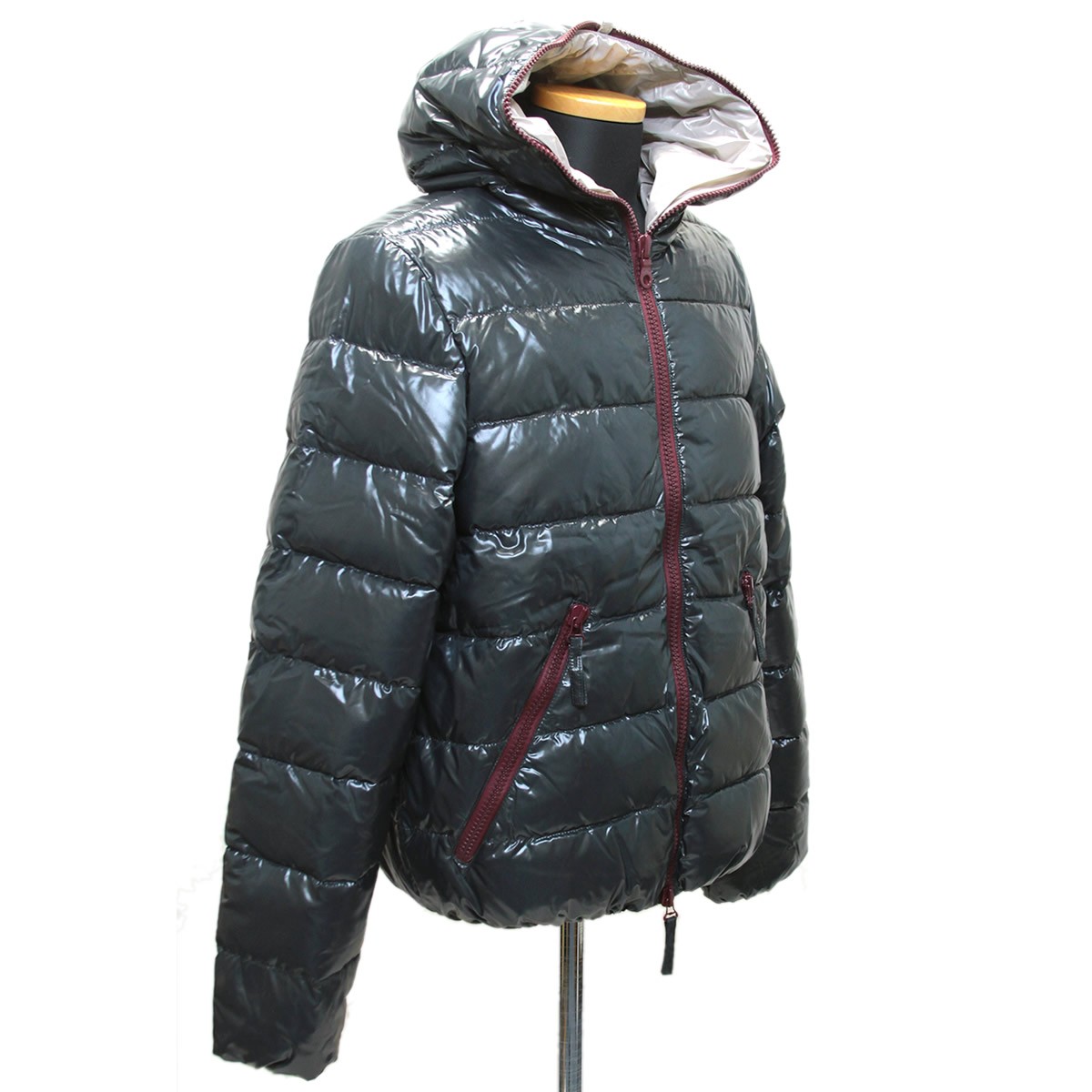 デュベティカ DUVETICA DIONISIO 919 CARBONE 172-U.2251N00/1035.R ≪2017AW≫ディオニシオ メンズ フード付 フルジップ ダウンジャケット グースダウン フーデッドブルゾン